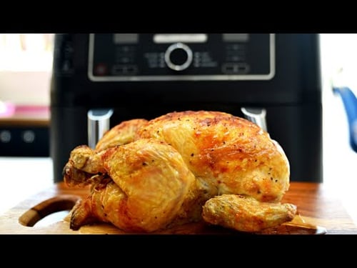 Air Fryer: Whole Roast Chicken. In Less Than One Hour