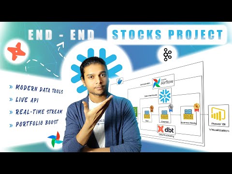 End-to-End Stock Market Data Engineering Project | Snowflake + DBT + Airflow