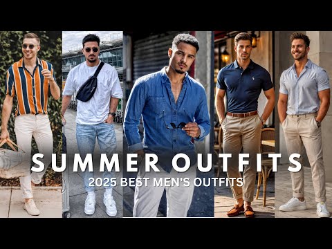 Latest Summer Outfit Ideas For Men | Men's Fashion 2025 | Best Casual Outfits For Men