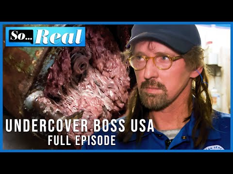 Undercover At American Seafoods | FULL EPISODE | S3 E5 | Undercover Boss USA | So... Real
