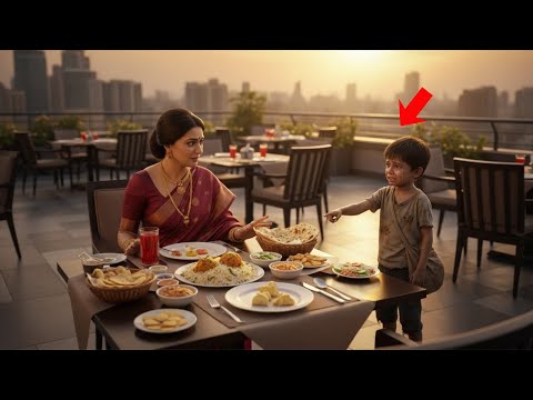 क्या आप अपना बचा हुआ खाना मुझे देंगे?" बेघर भूखे लड़के के इस सवाल ने करोड़पति महिला को रुला दिया