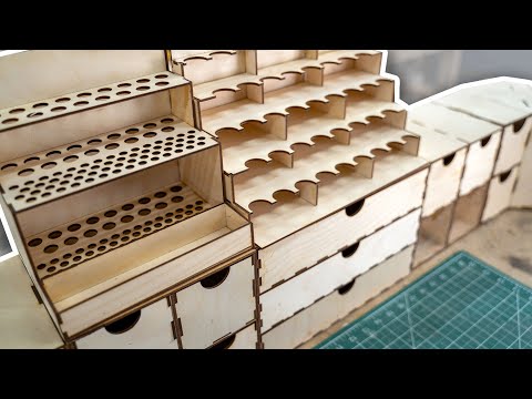 Building a Modular Paint Organization System