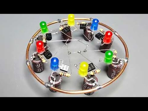 Unusual LED Flasher Circuit – Simple but Smart Design