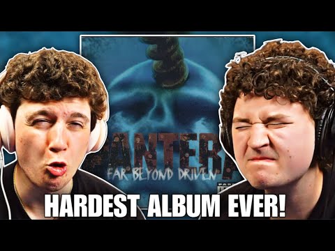 our first time hearing *Far Beyond Driven* | Pantera REACTION