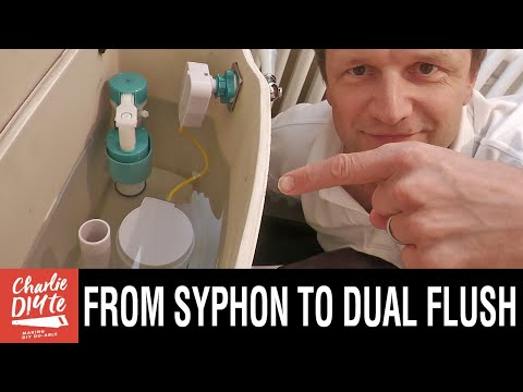 How to Replace Toilet Ball Valve & Syphon with DUAL FLUSH & FILL VALVE