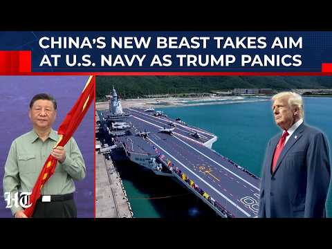 China’s 3rd Aircraft Carrier ‘Fujian’ Enters Service As Trump Panics; Ready To Take On US Warships?