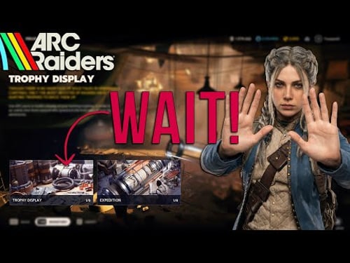 Don't Make This Massive Mistake With The ARC Raiders Trophy Case