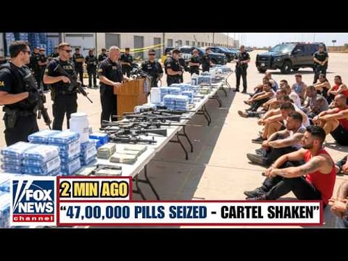 Record 47 Million Fentanyl Pills Seized in Massive DEA Nationwide Crackdown