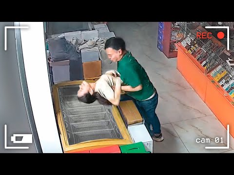 100 unglaubliche Momente, die von einer CCTV-Kamera aufgenommen wurden