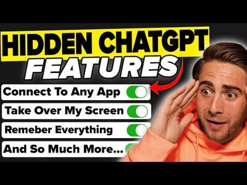 10 Hidden ChatGPT Features You Didn't Know Existed 👀 (use responsibly)