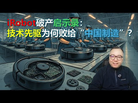iRobot破産啓示錄:技術先驅為何敗給“中國製造”? | 杉川機器人 | 石頭科技 | 債轉股 | 供應鏈危機 | 20251218