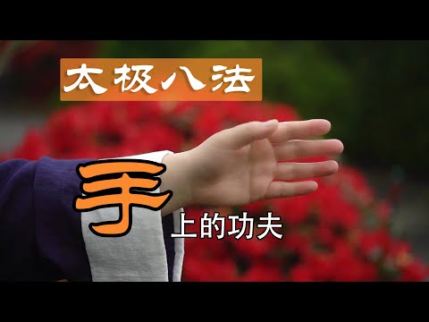太极八法详细解析,太极上部身法,千变万化手上的学问