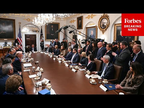 BREAKING NEWS: President Trump Holds Cabinet Meeting At The White House