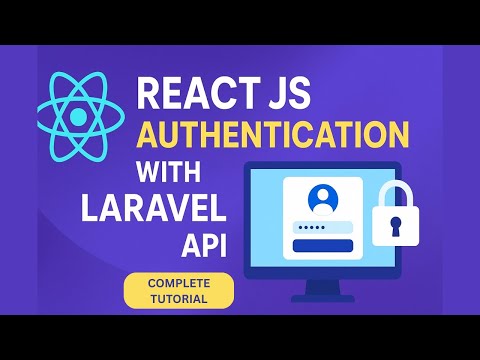 ๐ React JS Authentication with Laravel 12 REST API ๐ Full Stack Login, Register, Dashboard & Profile