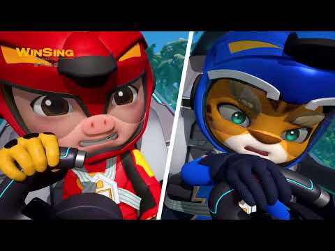 【猪猪侠之竞速小英雄7】第01集 《卧虎藏龙》丨GG BOND: Racing Season7 EP01 高清