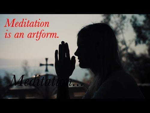 meditation is an art form
