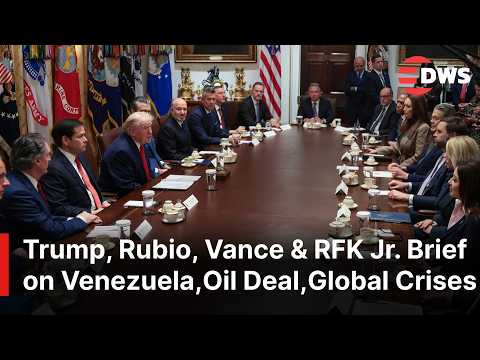 Unfiltered Cabinet Meeting: Trump, Rubio, JD & Hegseth on Venezuela, Oil Deals & Global Crises |AC1E