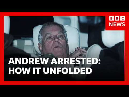How Andrew Mountbatten-Windsor's arrest unfolded and what it means for the Royal Family | BBC News