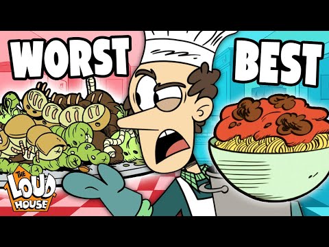 BEST & GROSSEST Lynn Loud Sr. Food Dishes | The Loud House