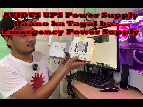 AVIDUS UPS Power Supply | Review 2025 | Ilang Oras ba Tinatagal | HONEST Review