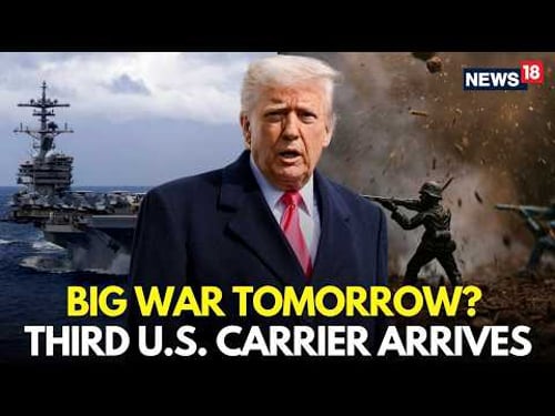 Iran War LIVE | Third US Aircraft Carrier Arrives In The Middle East, Big War Loading... | N18G