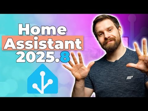 Everything New In Home Assistant 2025.8!