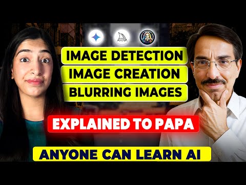 How does Image Blurring Work? How do LLMs detect or create images? Convolution, CNN, GANs explained!