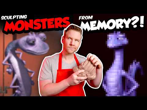 Can I Sculpt MONSTERS from MEMORY?!