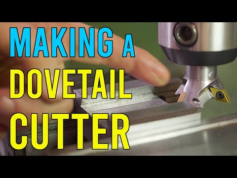 Using DCMT inserts to make a better dovetail cutter || RotarySMP