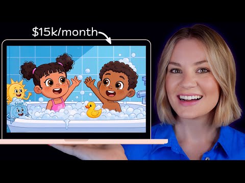 Make Money Posting Faceless Kids Animation Videos (How to START)