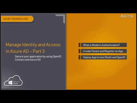 Manage Identity and Access in Azure AD – Part 3: Secure Application Using OpenID Connect & OAuth2.0