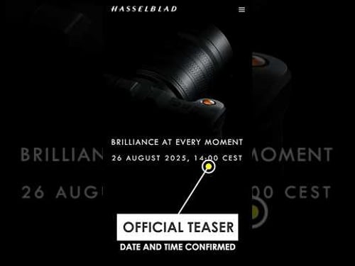 Hasselblad X2Dii & 35-100E Lens launch confirmed on 26 August 2025 #photography #dji #hasselblad