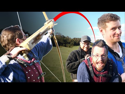 Shadiversity's brothers DRIVE HIM CRAZY while testing the MEDIEVAL LEGOLAS | feat, JAZZA