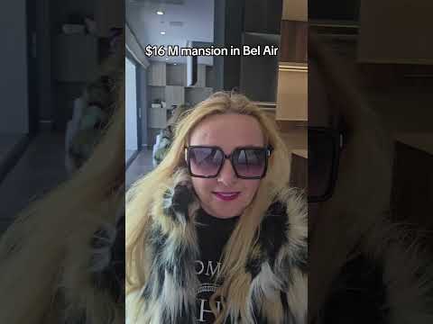 What do luxury mansions look like inside? Let's check out this Bel Air residence