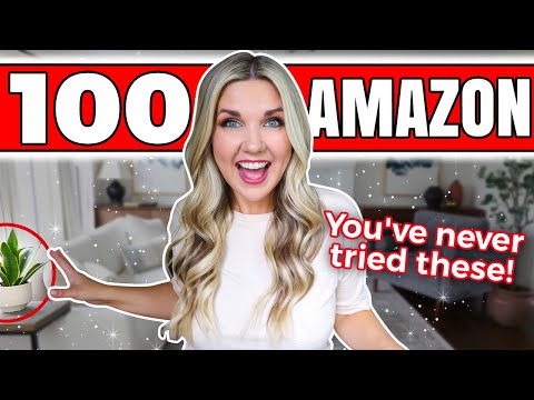 100 Amazon *Life-Changing* Products You NEED TO TRY!