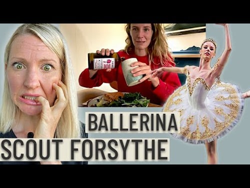 Dietitian Reviews Ballerina Scout Forsythe’s Diet (WOW.. This is NOT Enough Food)
