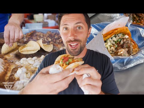 Ultimate TIJUANA TACO TOUR 🇲🇽 Mexican Street Food in Tijuana, Mexico