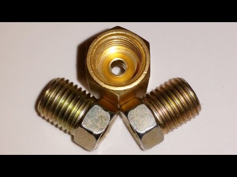 How to safely repair leaking and rusted brake lines