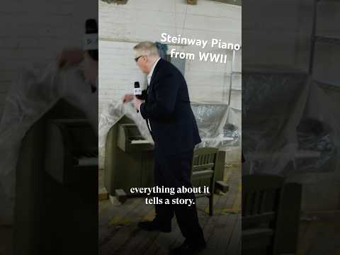 Why did Steinway make military pianos during WWII?