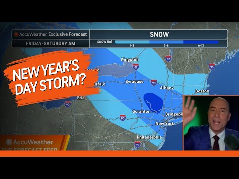 Potential New Year's Day Snow and Ice Storm