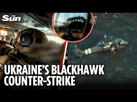 Ukraine deploys BLACKHAWK helicopter to Pokrovsk to end major assault by Putin's forces moving north