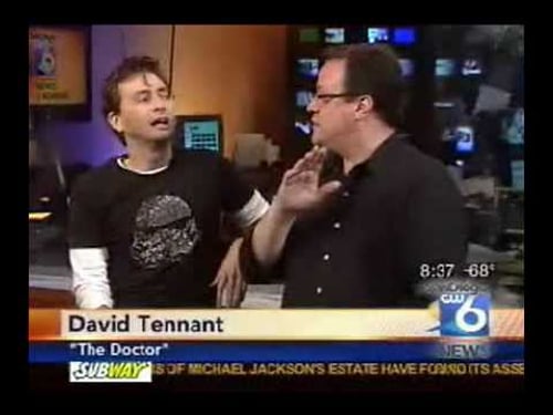 David Tennant and RTD on San Diego television