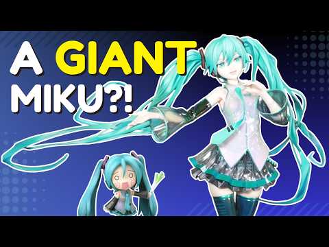 I Bought a Giant 1/4 Hatsune Miku Anime Figure?!