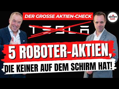 5 robot stocks no one's watching! Forget Tesla! đđ€
