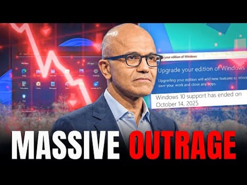 Microsoft BETRAYS 500 MILLION Users — Windows 10 Death Sparks Protests Worldwide!