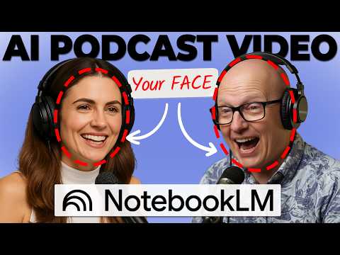 Turn NotebookLM into Videos with YOUR Face (NO FILMING!)