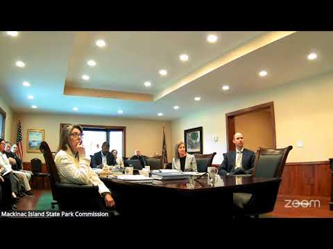 Mackinac Island State Park Commission Meeting