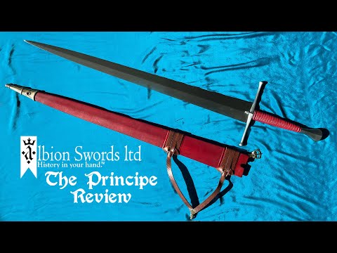 King of Cutting Longsword? Albion Principe Review and Test Cutting ft. Tod's Workshop Scabbard