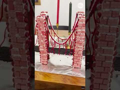 See impressive and unique gingerbread house designs from family contest