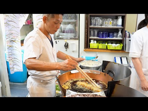 Traditional Edo-style Tempura Rice Bowl restaurant in Japan